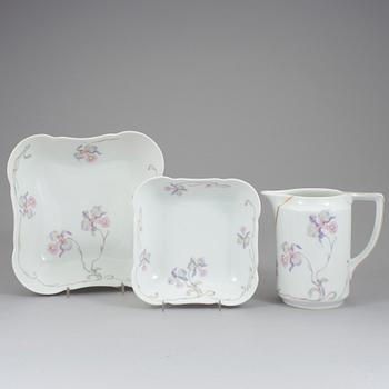 MATSERVIS, 57 delar, porslin, Rosenthal, 1900-talets första hälft.