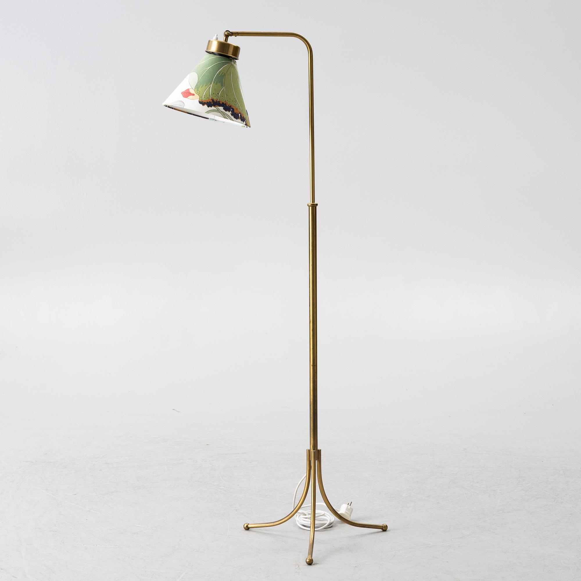 Josef Frank, golvlampa, modell G 1842, Firma Svenskt Tenn.