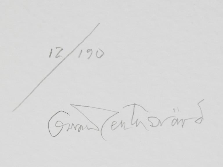 OSCAR REUTERSVÄRD, 15 st, färglitografier, signerade och numrerade 12/190.