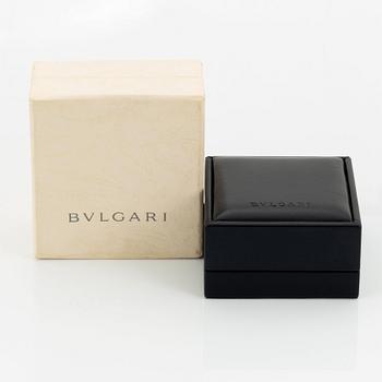 A Bulgari "Tubogas" bracelet in 18K gold and steel.