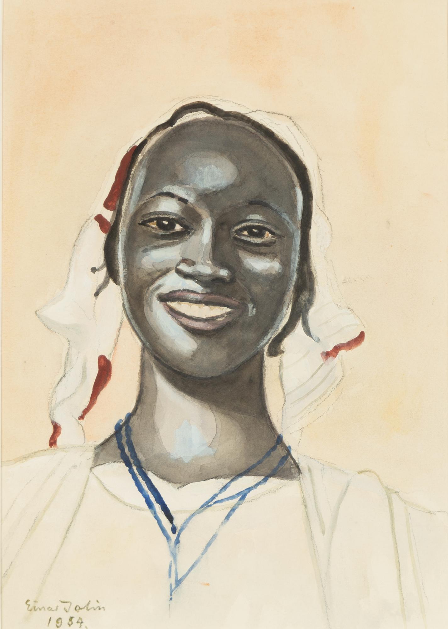 Einar Jolin, Afrikansk kvinna.