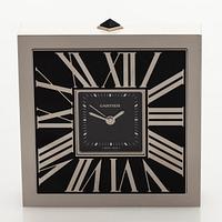 Cartier, Roman Numerals, bordsur/väckarur, Limited Edition, 95 x 95 x 26 mm.