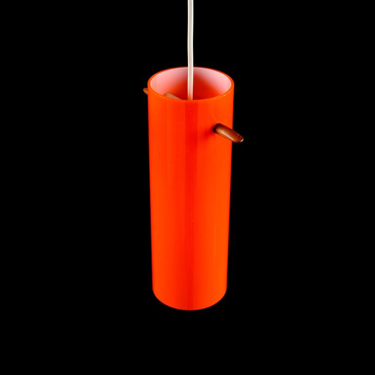 TAKLAMPA, Uno och Östen Kristiansson, Luxus, Vittsjö, 1900-talets andra hälft. Höjd ca 30 cm.