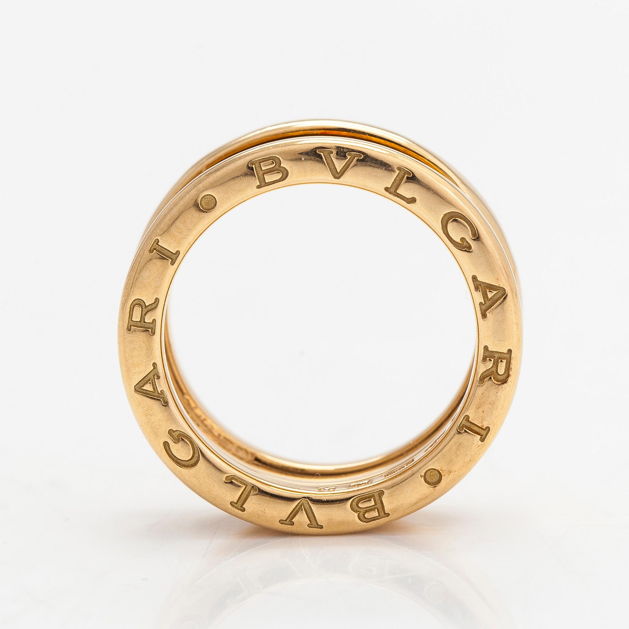 Bulgari, sormus, B.Zero1, 18K kultaa.
