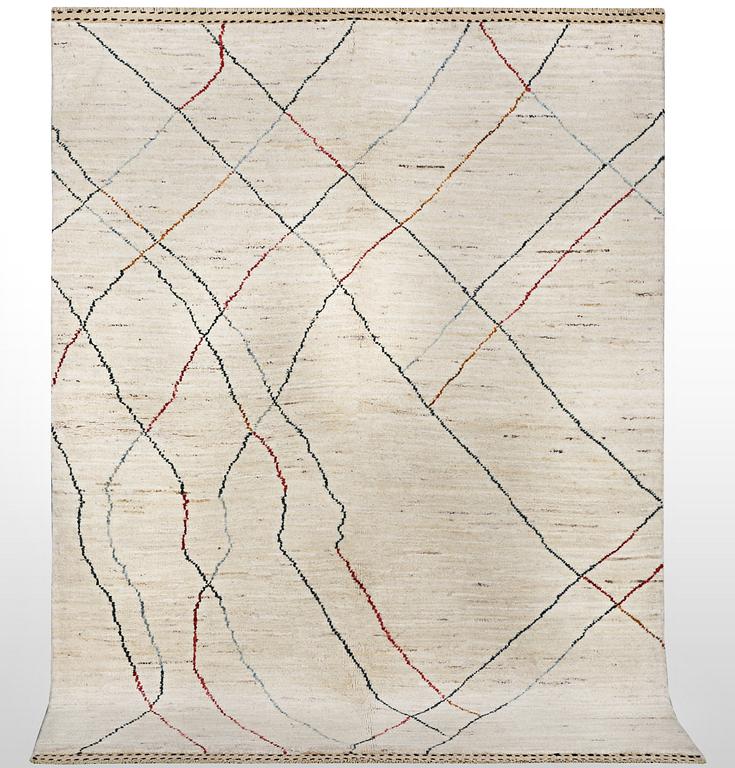 A rug, Morocco, ca 243 x 168 cm.