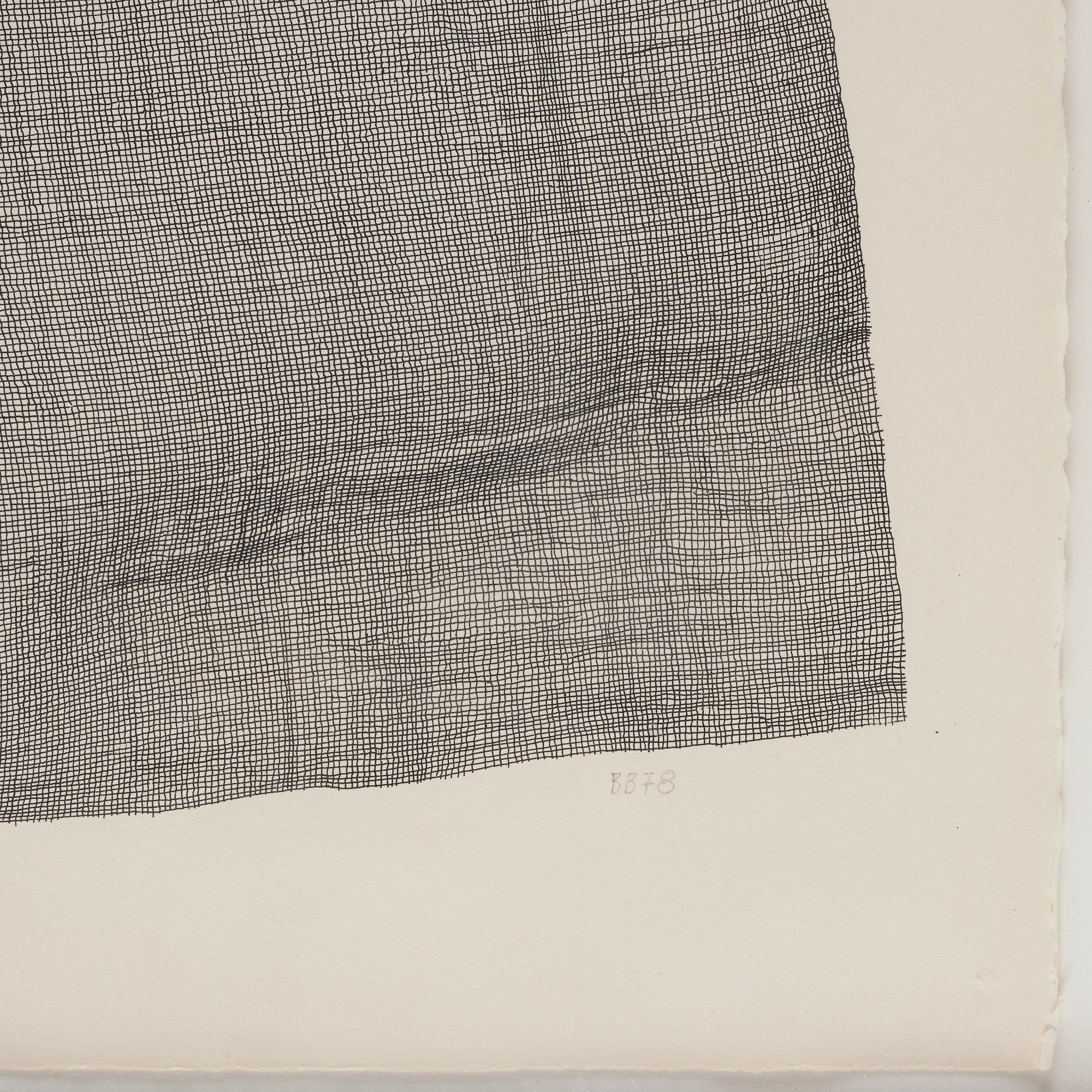 Barbro Bäckström, lithograph, signed and dated -78.