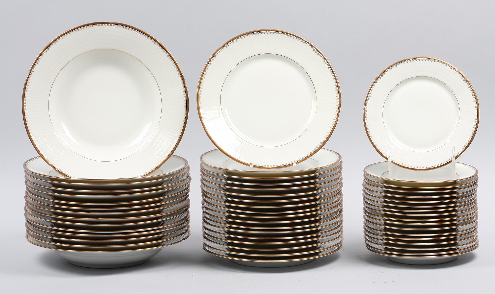 MATSERVIS, 88 delar, porslin, Lidköping.