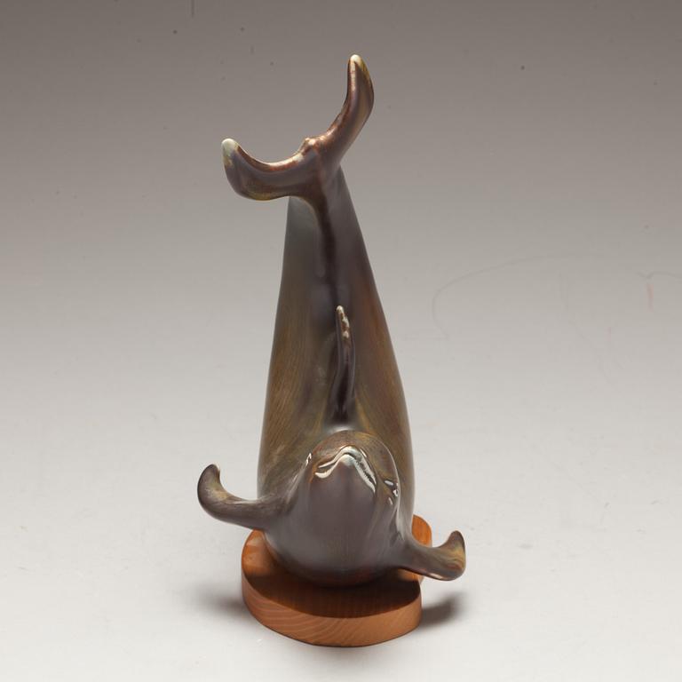 FIGURIN, stengods, Gunnar Nylund, Rörstrand.