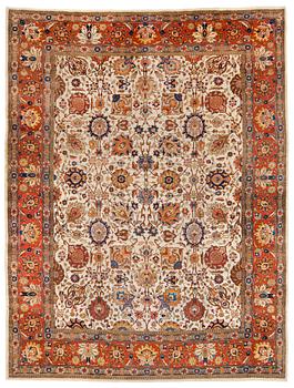 300. SEMI-ANTIQUE TABRIZ.