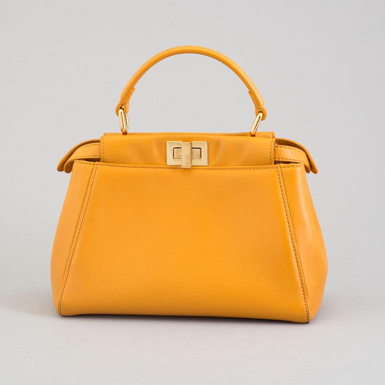 a Fendi 'Peekaboo' bag.