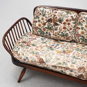 Lucian ERcolani, a daybed and an armchair, different models, Ercol, England, 1960's/70's.