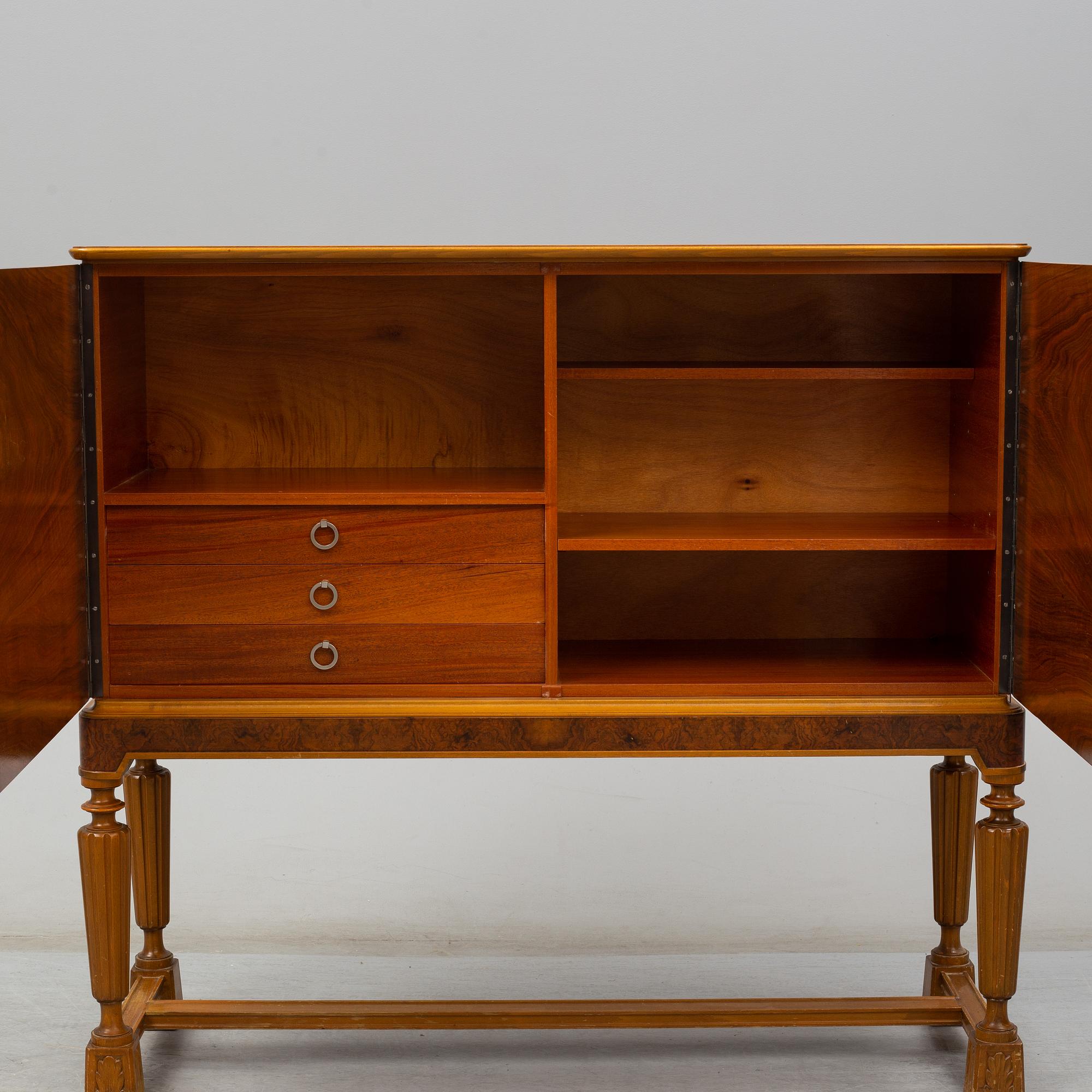 A 1930s 'Stockholm' cabinet.