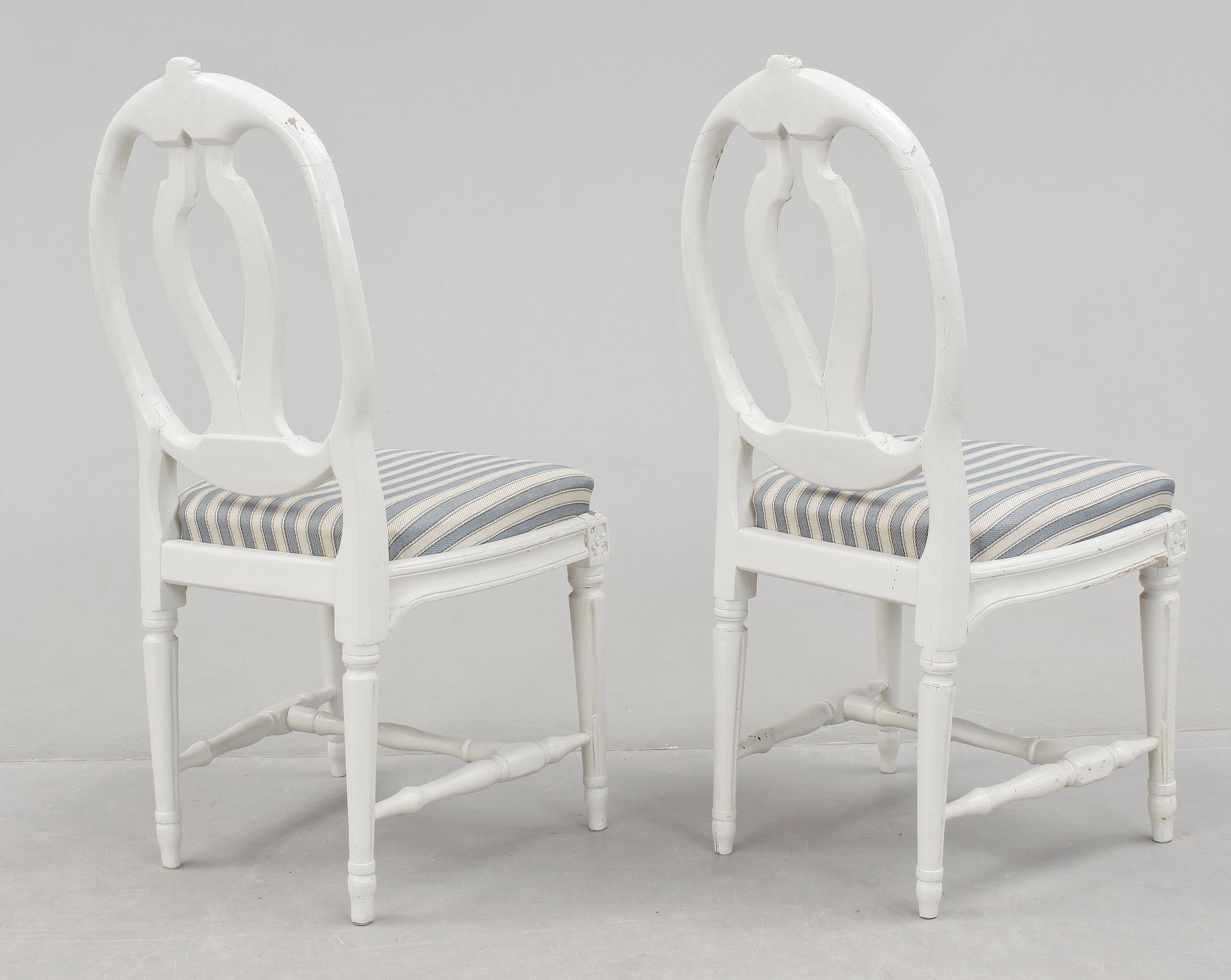 STOLAR, 2st, gustavianska, 1700-tal.