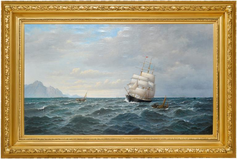 Oscar Kleineh, SAILING BY THE COAST.