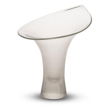 167. Tapio Wirkkala, VAS, glas, "Kantarell", signerad Tapio Wirkkala Iittala -54.