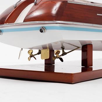 A mahogany model of 'Riva Aquarama Special', 2000's.