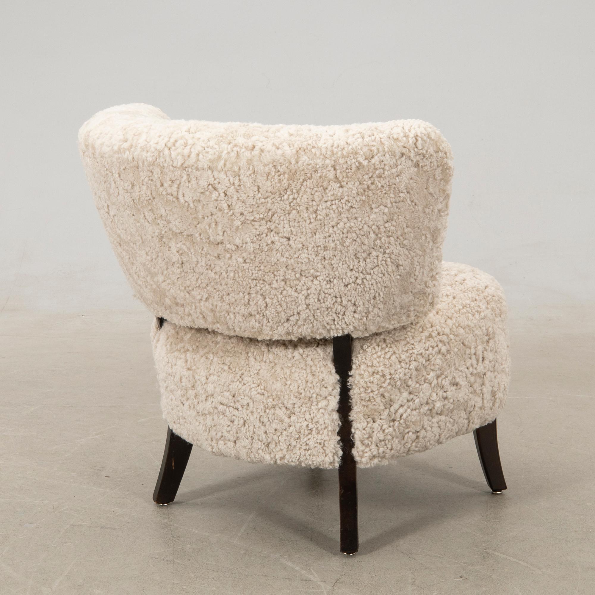 Armchair Swedish Modern 1940s.