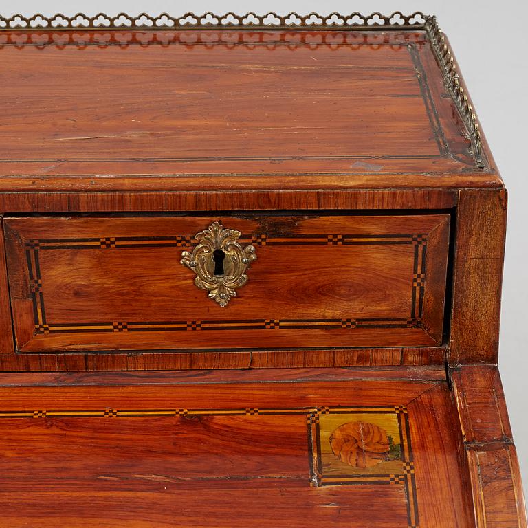 A Louis XVI secretaire, ca 1800.