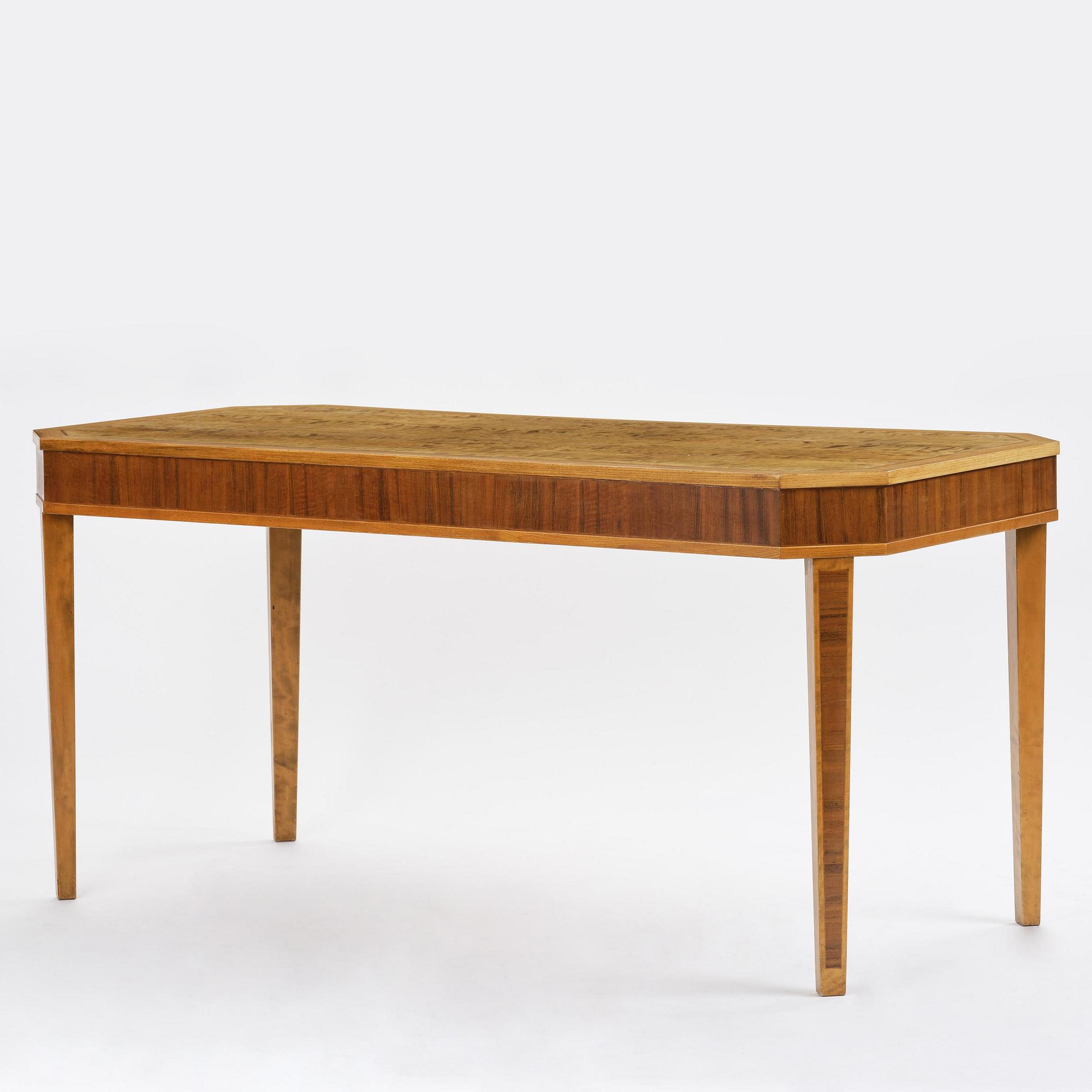 Carl Malmsten, a rare "Rosendal" desk, Nordiska Kompaniet, 1931.