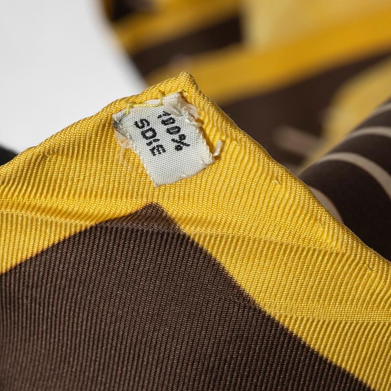 Hermès, scarf, "Les Pivoines".