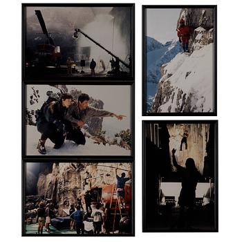 FOTOGRAFIER, 5 st, "Cliffhanger", 1990-tal.