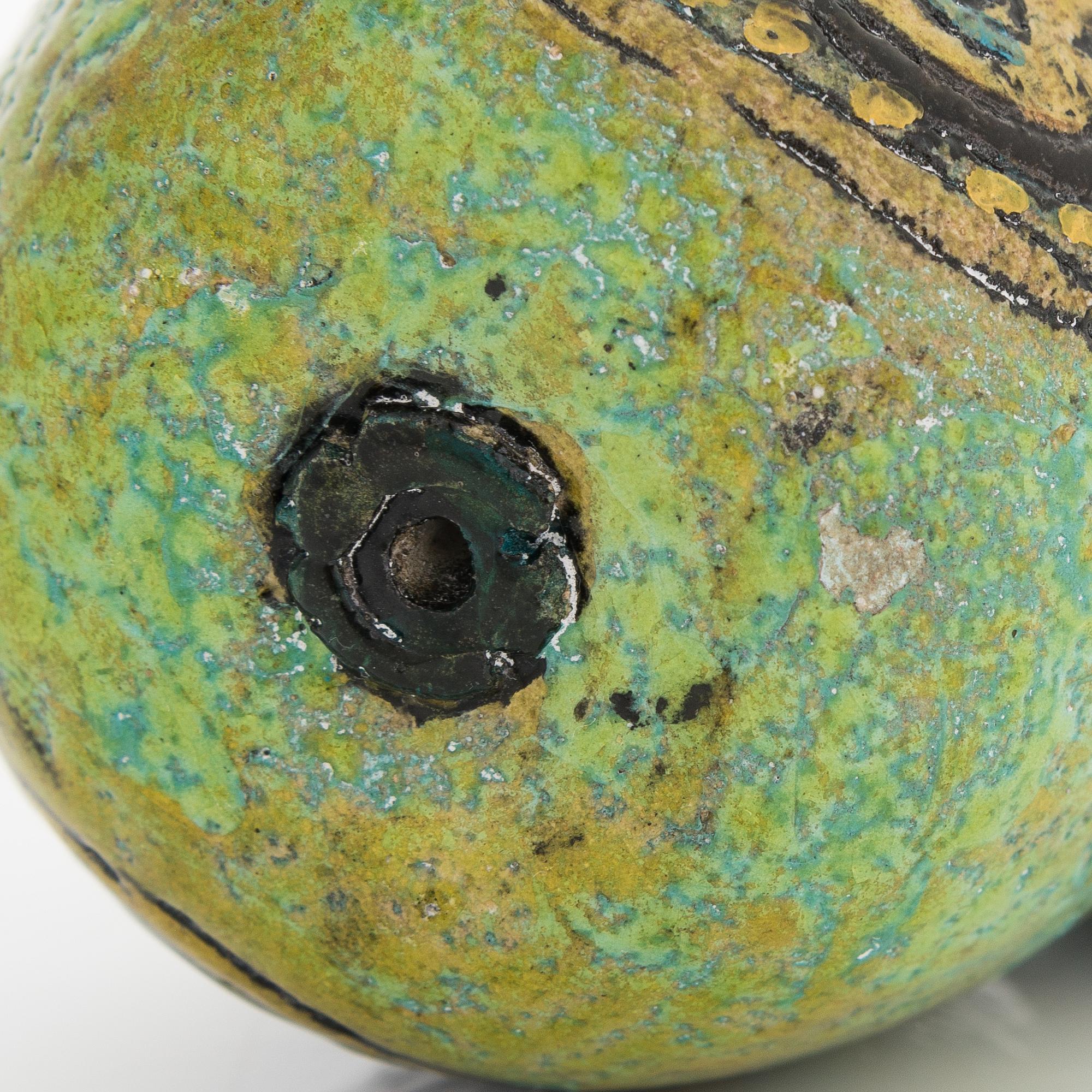 Birger Kaipiainen, a stoneware sculpture signed BK.