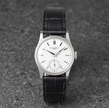 1102. Patek Philippe, Calatrava, "Steel Borgel Case", ca 1940.