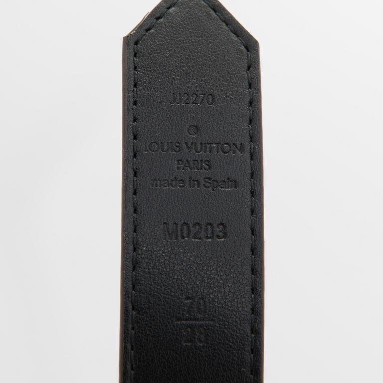 Louis Vuitton, "Dauphine Reversable", vyö, koko 70/28.