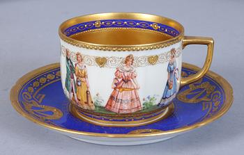 TESERVIS, porslin, Dresden.