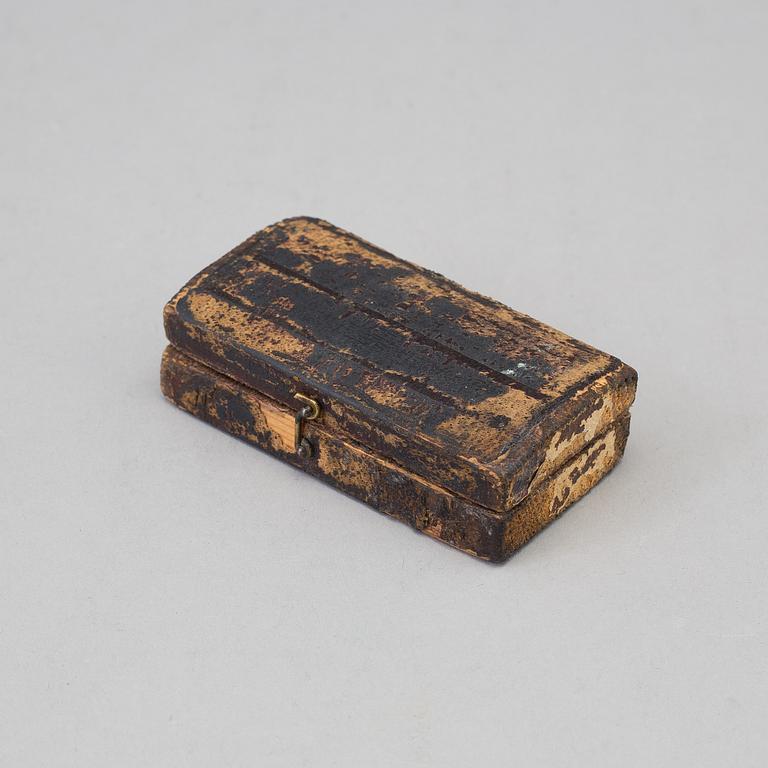 AN 18TH CENTURY BRASS PHLEEM.
