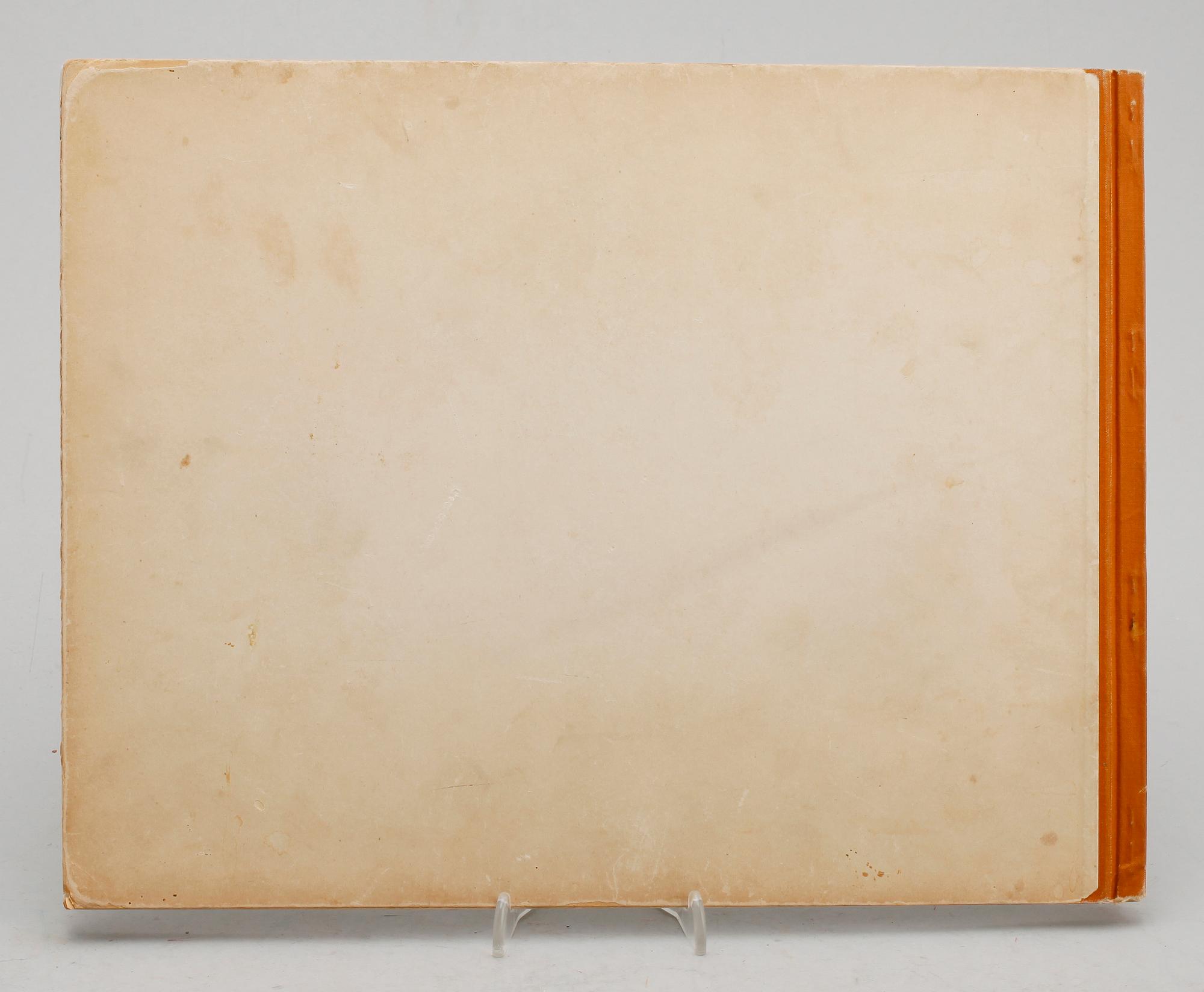 BOK, Tomtebobarnen, bilderbok av Elsa Beskow. Med blyertsdedikation av Elsa Beskow.