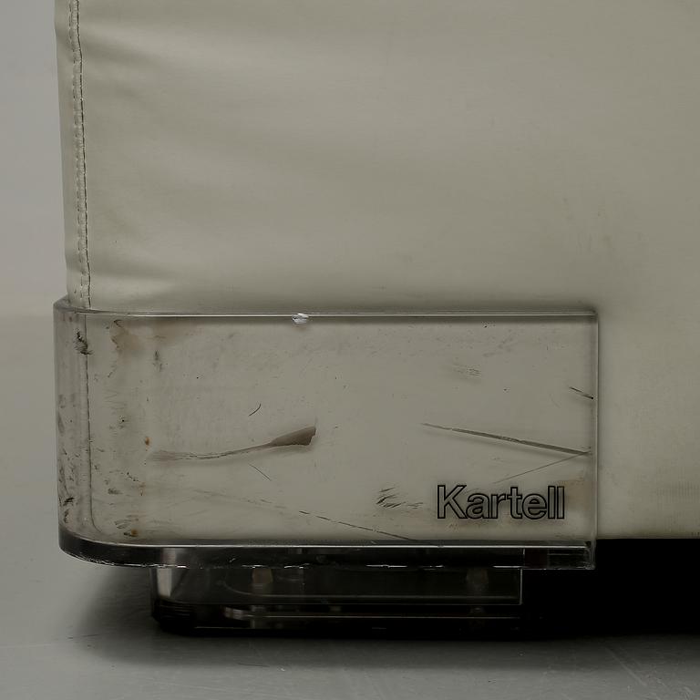 MODULSOFFA / SOFFA, 4 delar, Piero Lissoni, Kartell, formgiven 2003.