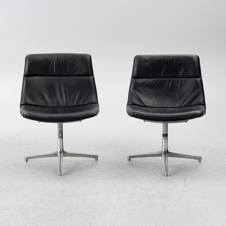 Preben Fabricius & Jørgen Kastholm, Chairs, a pair, second half of the 20th century.