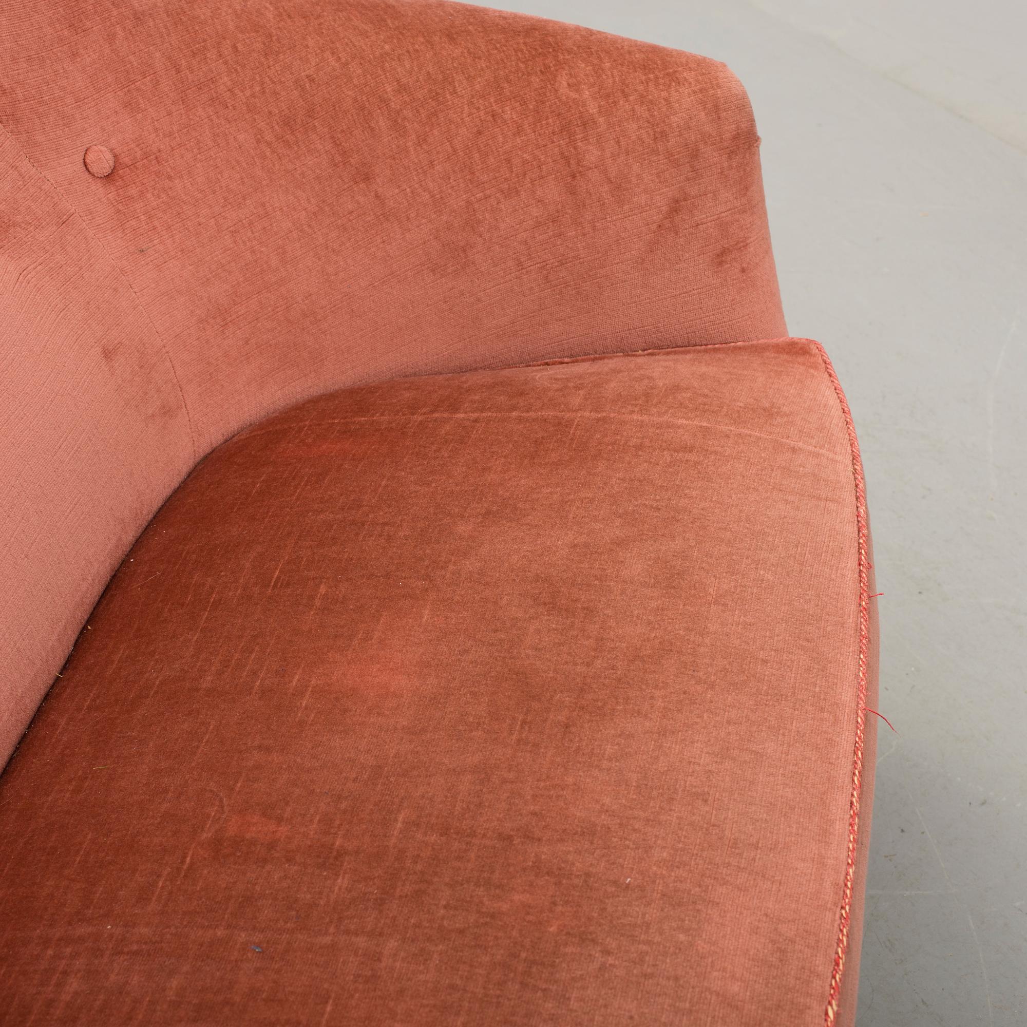 SOFFA, "Paradiset" ur Triva-serien. Kerstin Hörlin Holmqvist, Nordiska Kompaniet NK, Nyköping. 1960-tal.