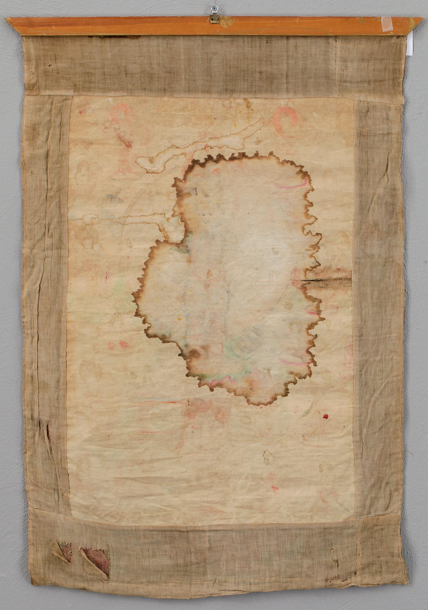 TANKA, möjligen Tibet, 1800-tal.