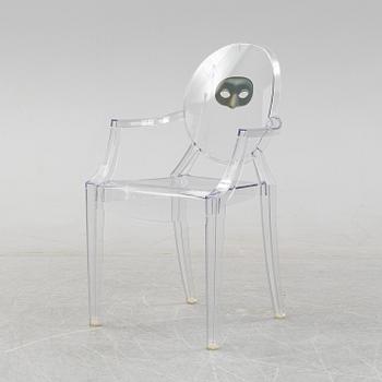 Philippe Starck, karmstol, "Louis Ghost", Kartell, Italien.