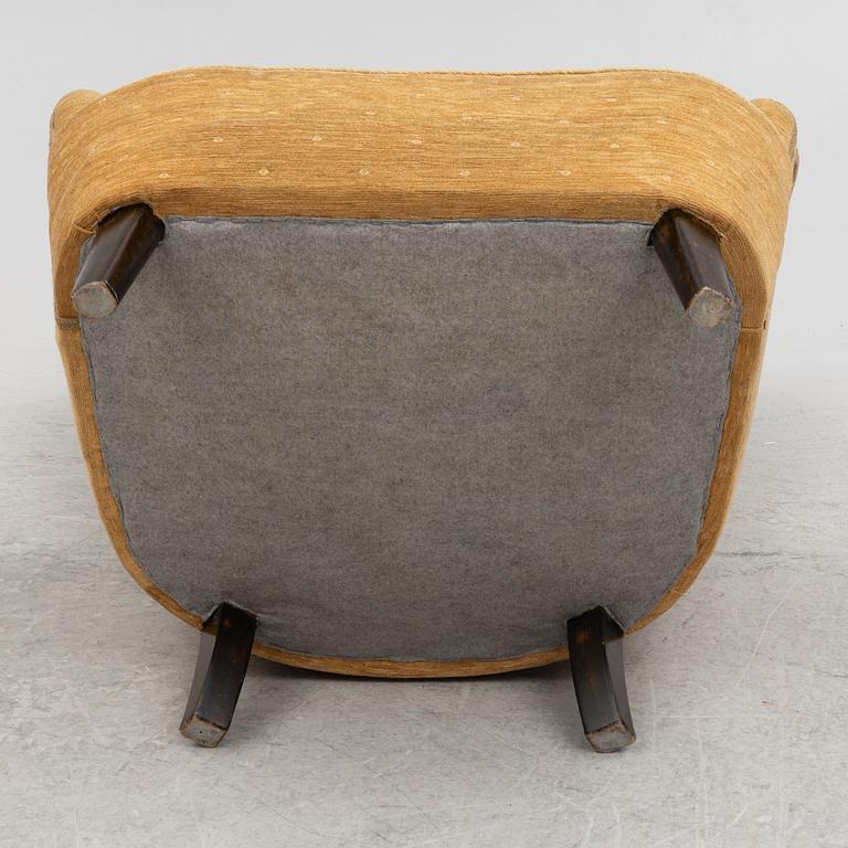 A Swedish Modern armchair, 1940's.