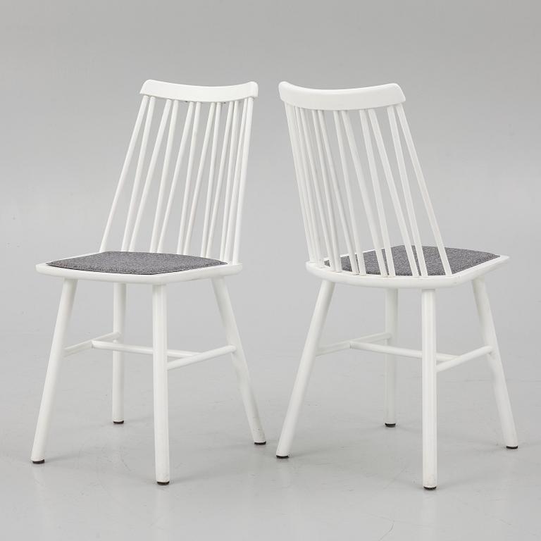 Markus Johansson, four 'Zigzag' chairs, Hans K.