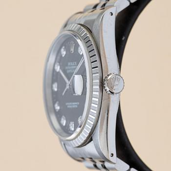 Rolex, Datejust, "Diamond Dial", ca 1987.
