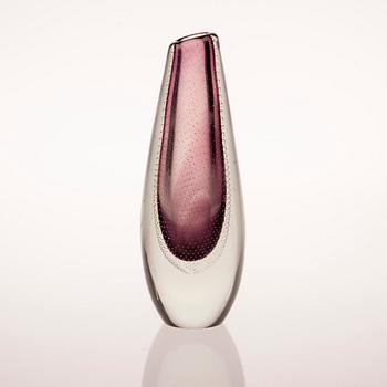 VAS, glas, design Gunnel Nyman, osignerad, Notsjö.