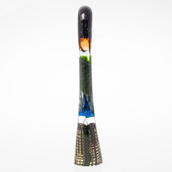 OIVA TOIKKA, glasskulptur "Latina I", signerad Oiva Toikka Iittala 2010, numrerad 3/30.