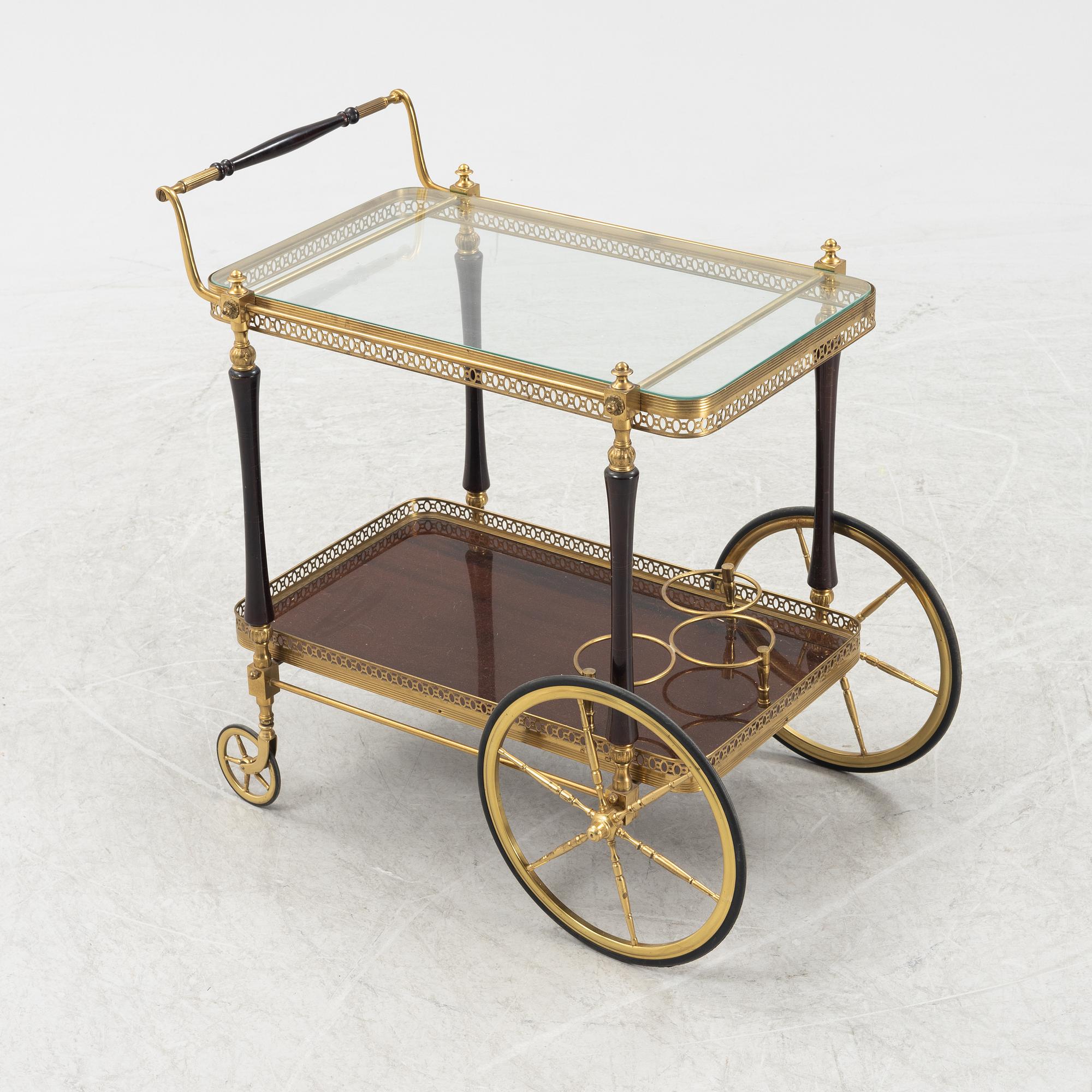 Serveringsvagn, 1900-talets senare del.