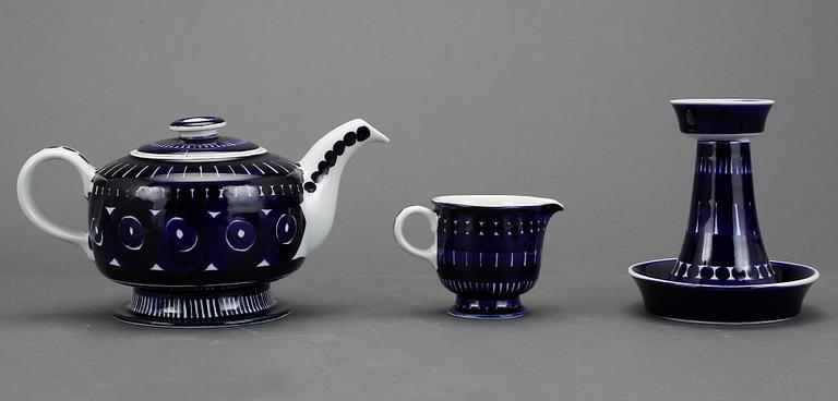 SERVIS, 28 delar, porslin, "Valencia", Ulla Procopé, Arabia.