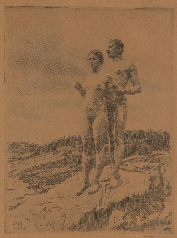 Anders Zorn, "De två".