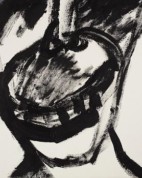 Bengt Lindström, acrylic on paper laid on canvas, certified verso by Curt Aspelin, executed in the 1970s.
