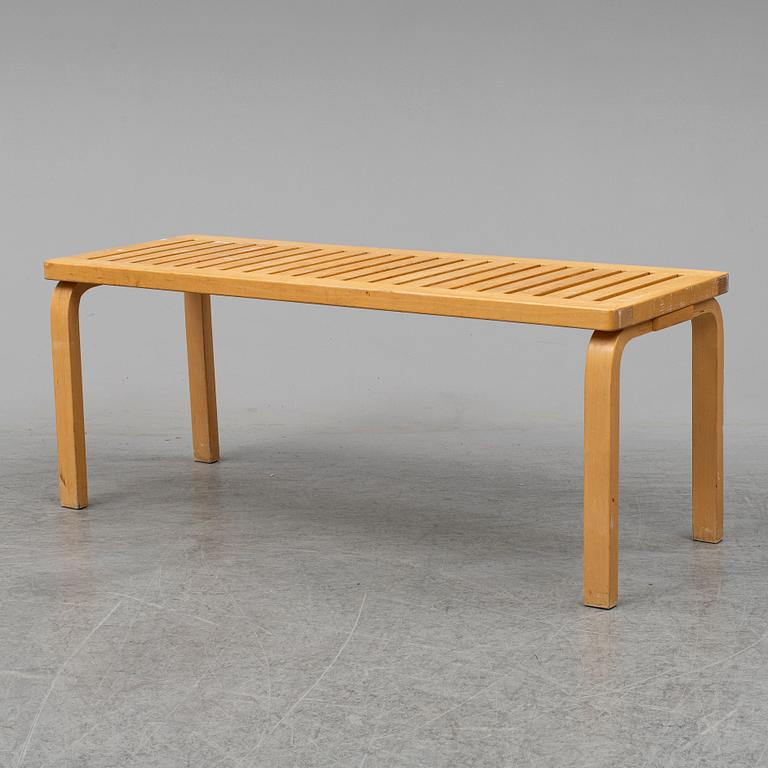 ALVAR AALTO, a birch bench model 153A, Artek, Finland.