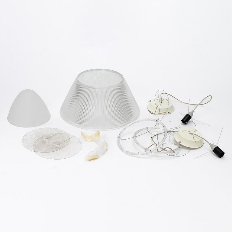 Philippe Starck, a ceiling lamp, 'Romeo Moon', Flos, Italy.