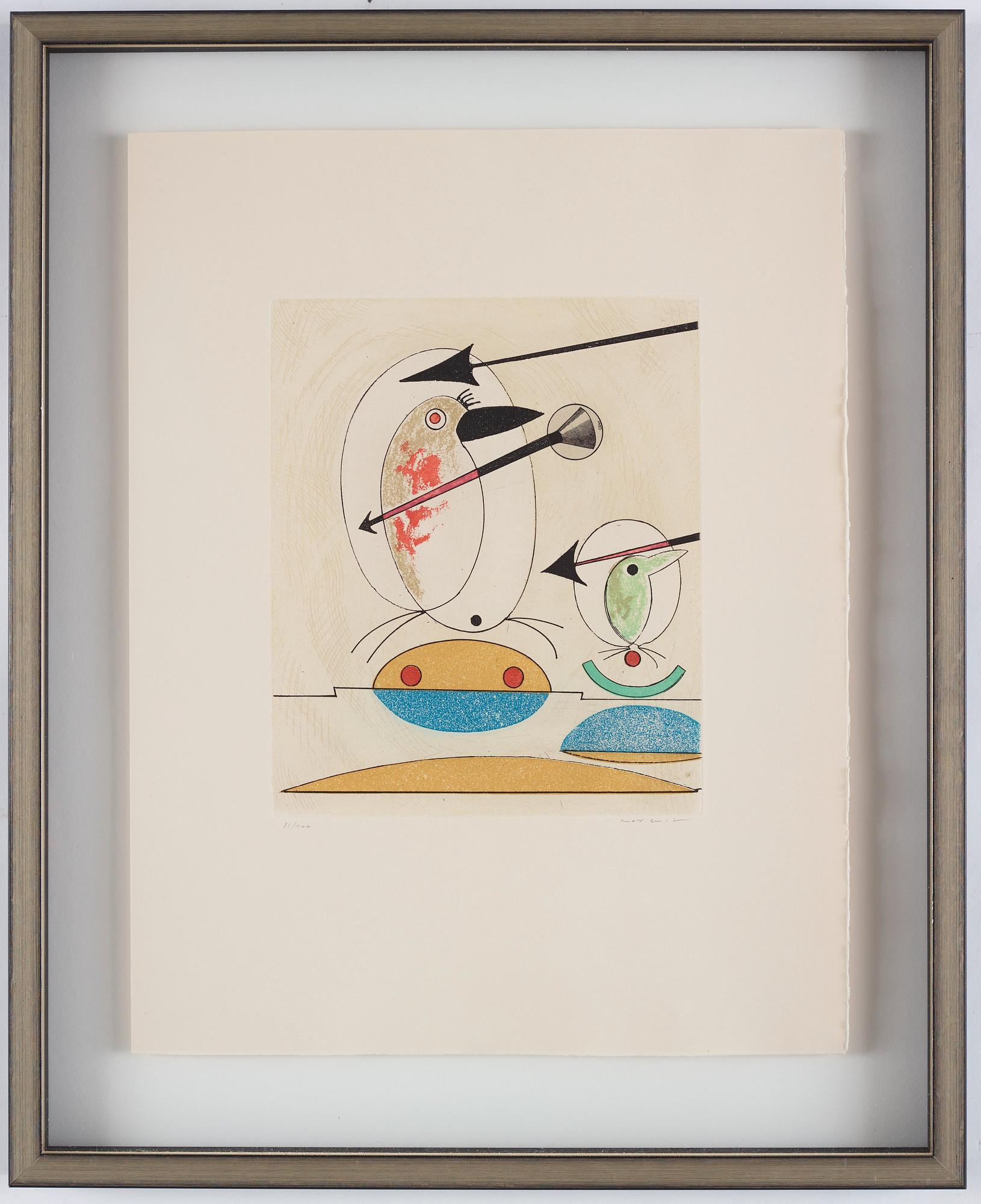 Max Ernst, "Oiseaux en Péril".