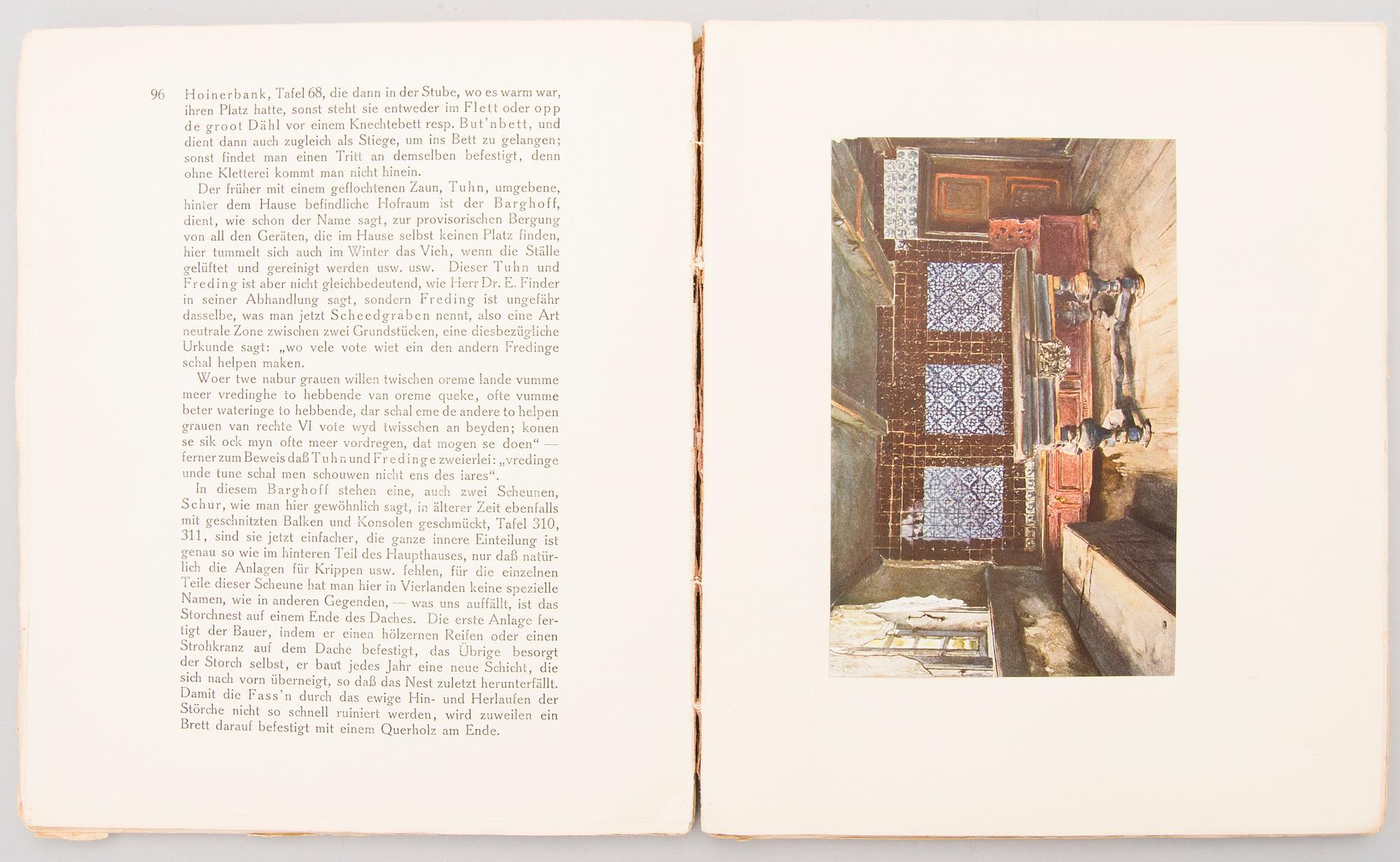 Four books of which two with Loja och Eliel Saarinen's Ex-Libris by Erik O.W. Ehrström, two given as gifts to Saarinen.