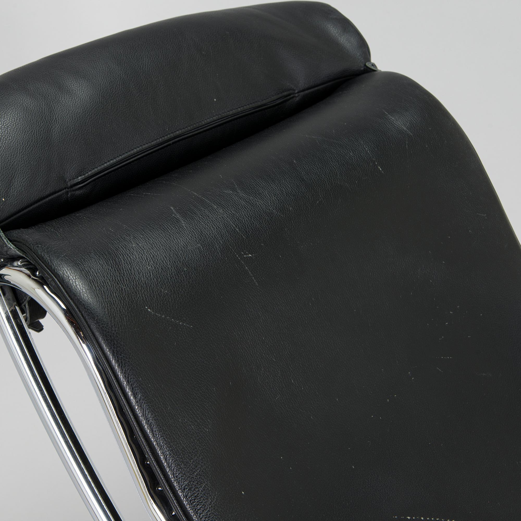 Le Corbusier, Pierre Jeanneret & Charlotte Perriand, a LC4" lounge chair, Cassina, Italy.